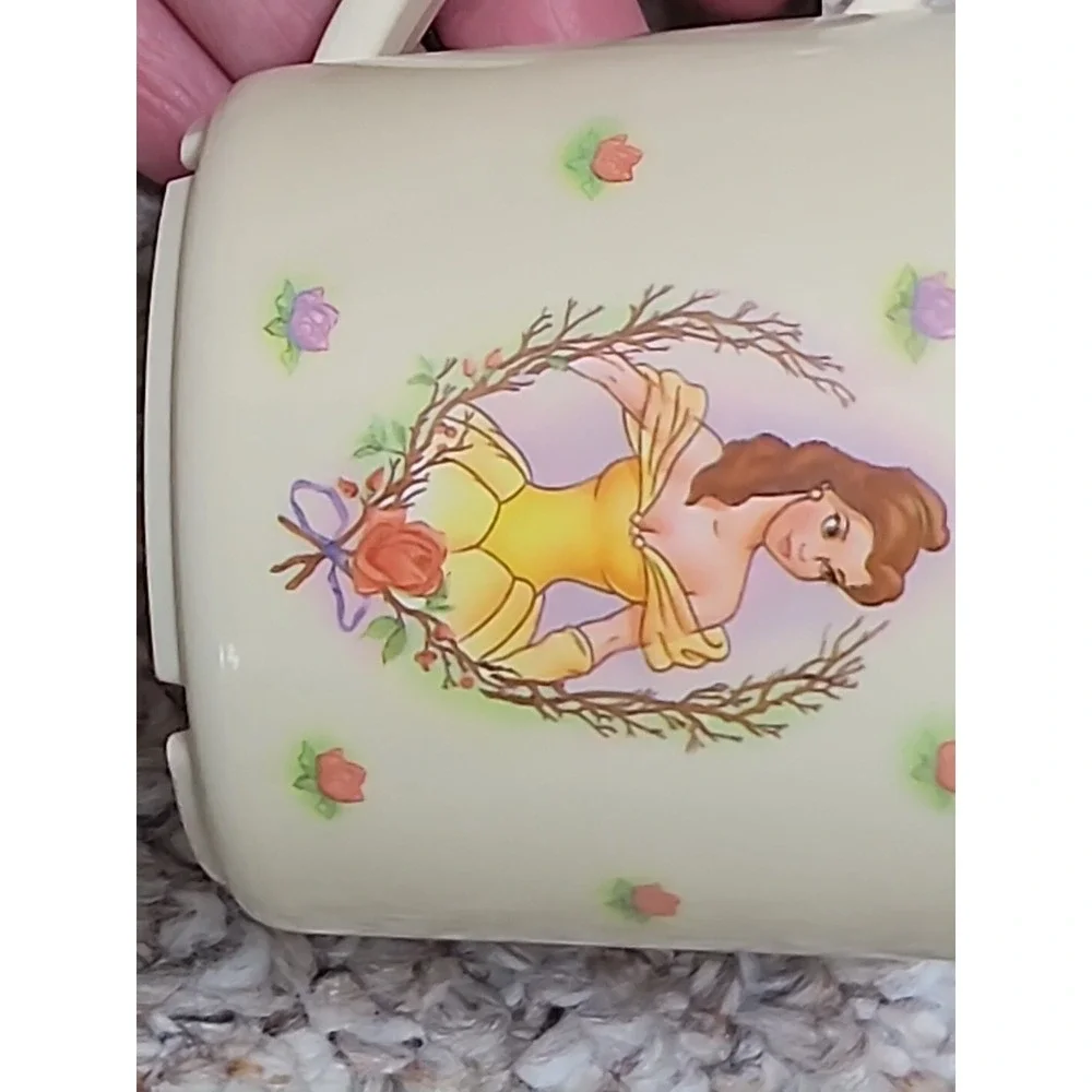 Disney Beauty and the Beast Children's Heart‎ Selandia Melamine  2 Piece Set